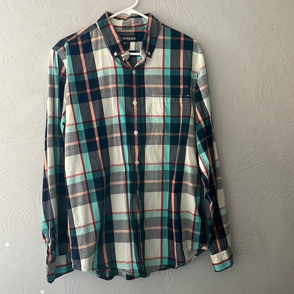 Express Shirts Mens Express Button Down Shirt Poshmark